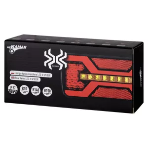 Piloto Trasero LED X-spider 1 Posición / Antiniebla