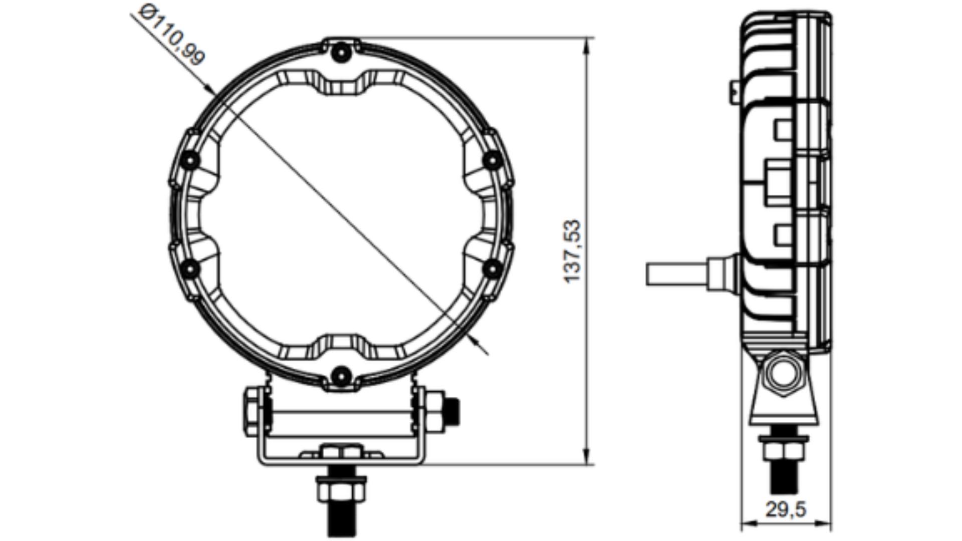 X-spider Work Lamp 3 (LED)