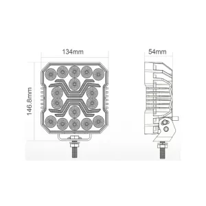 Faro de Trabajo X-spider 1 (LED)
