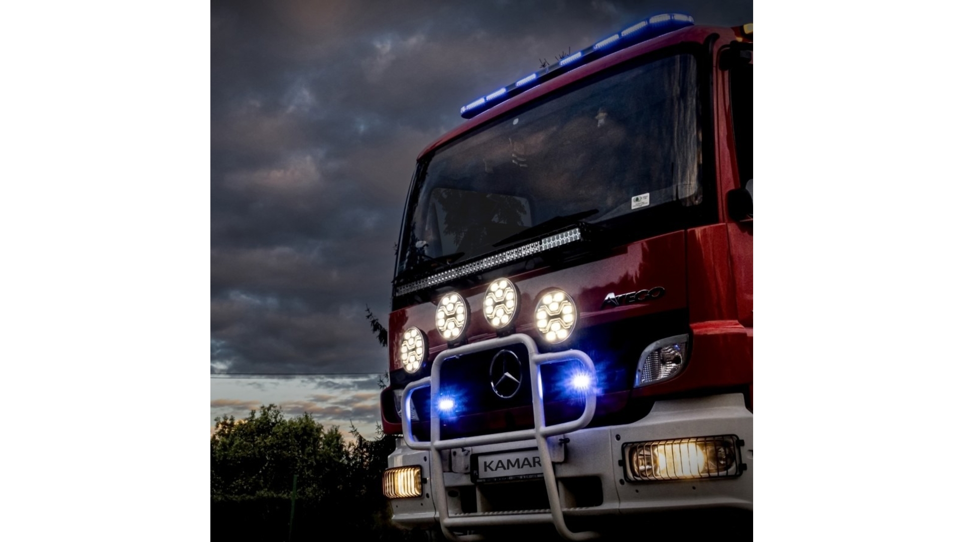 Faro de Largo Alcance X-spider Toxic (LED)