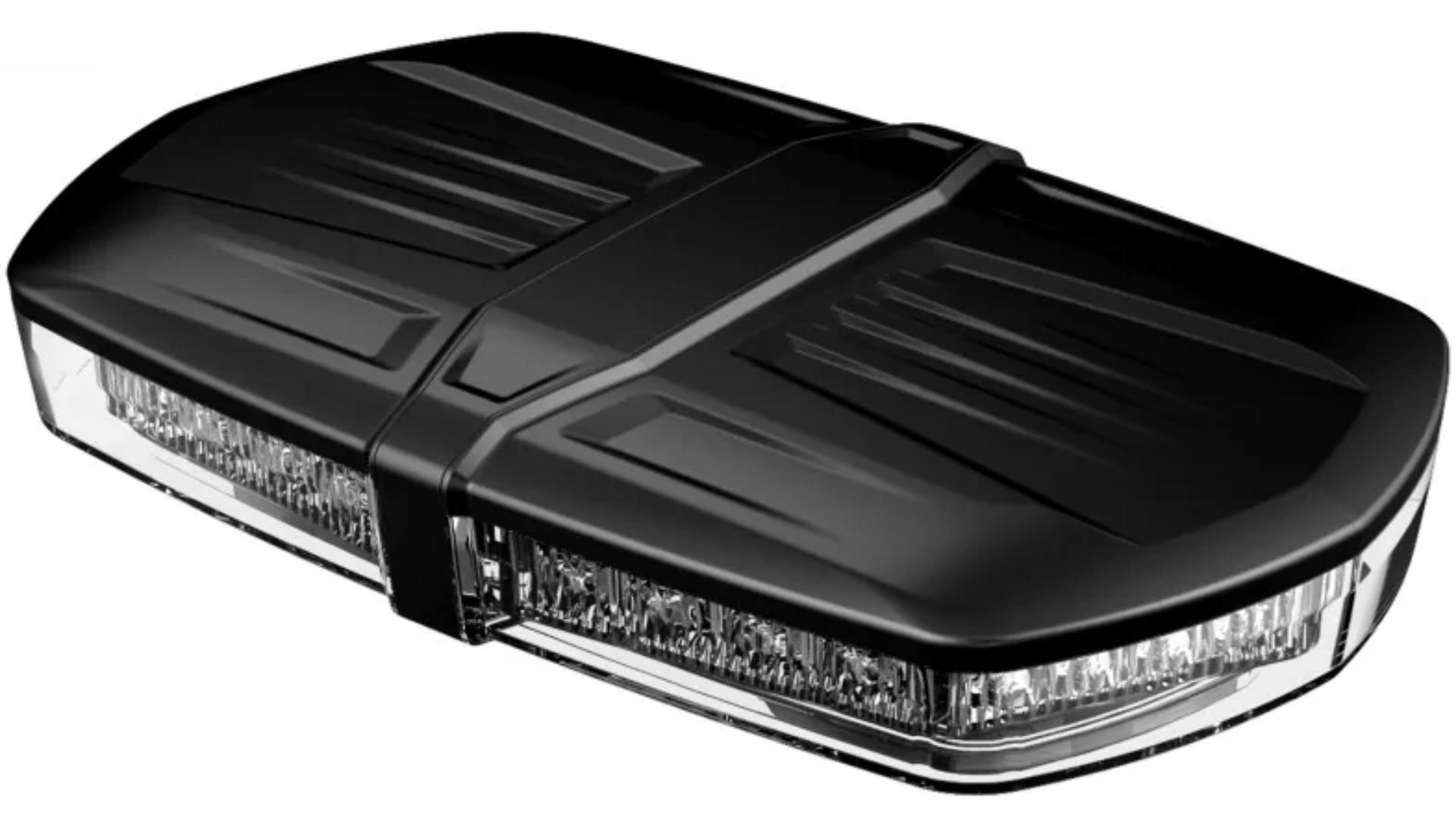 LED Warning Light Bar 237x145mm Magnet R10 R65