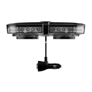 LED Warning Light Bar 237x145mm Magnet R10 R65