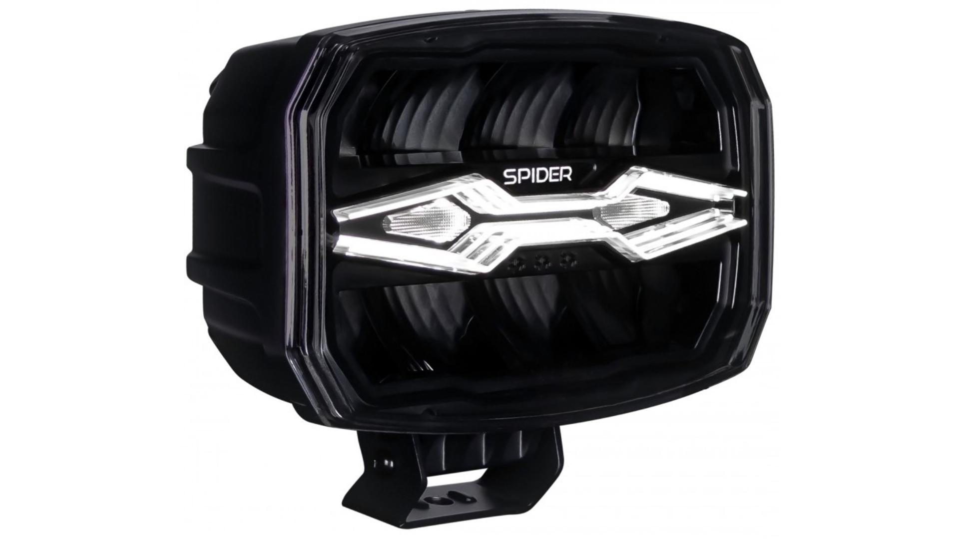 X-spider Ninja Driving Lamp (LED, Oval, With Long-Range Halogen)