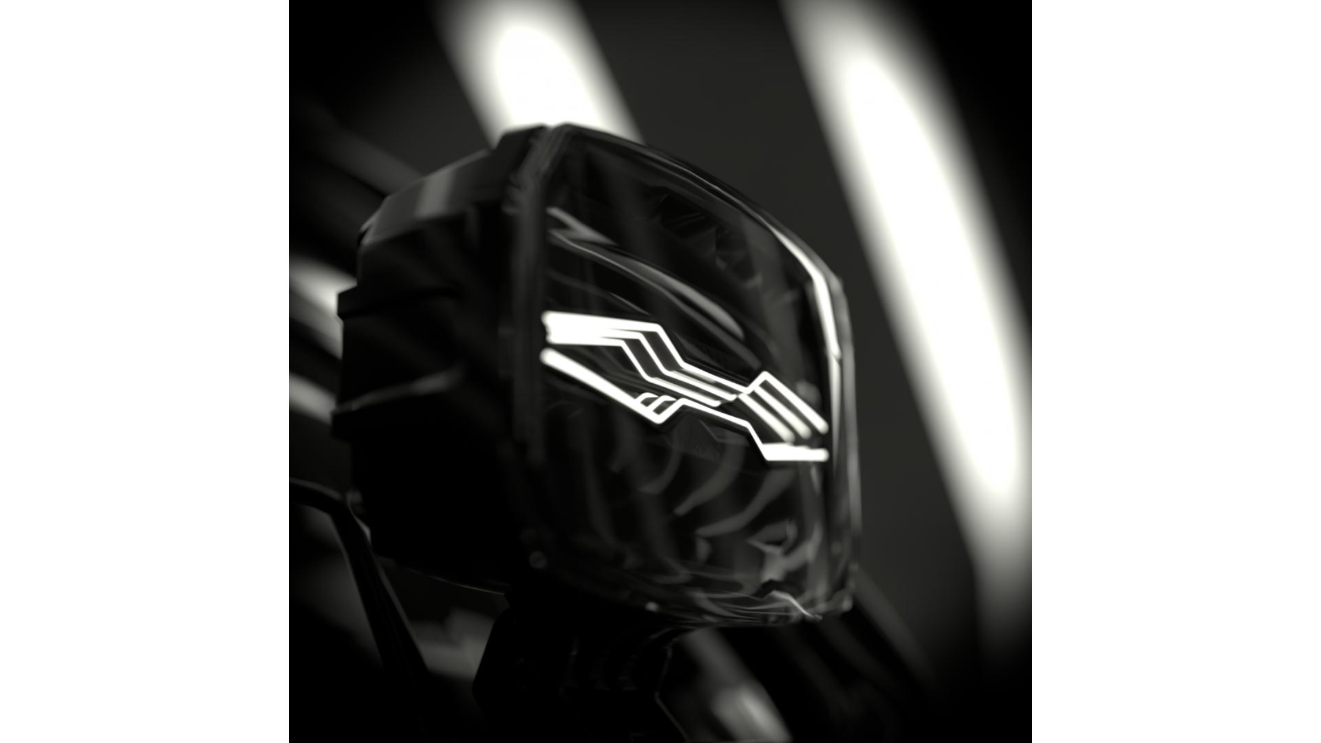 Reflektor Drogowy X-spider Ninja (LED, Owalny z Halogenem Dalekosiężnym)