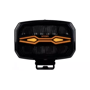 X-spider Ninja Driving Lamp (LED, Oval, With Long-Range Halogen)