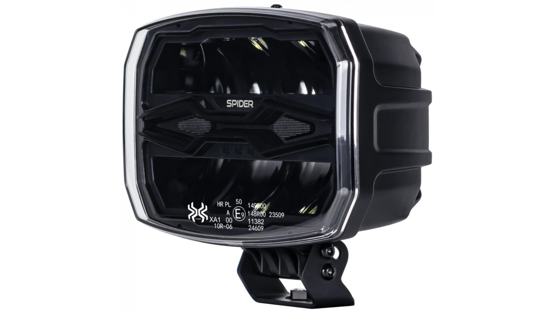 X-spider Ninja Driving Lamp (LED, Oval, With Long-Range Halogen)