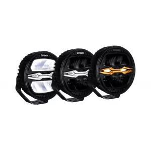 Reflektor Drogowy  X-spider Ninja Strobo Halogen Dalekosiężny (LED, Okrągły)