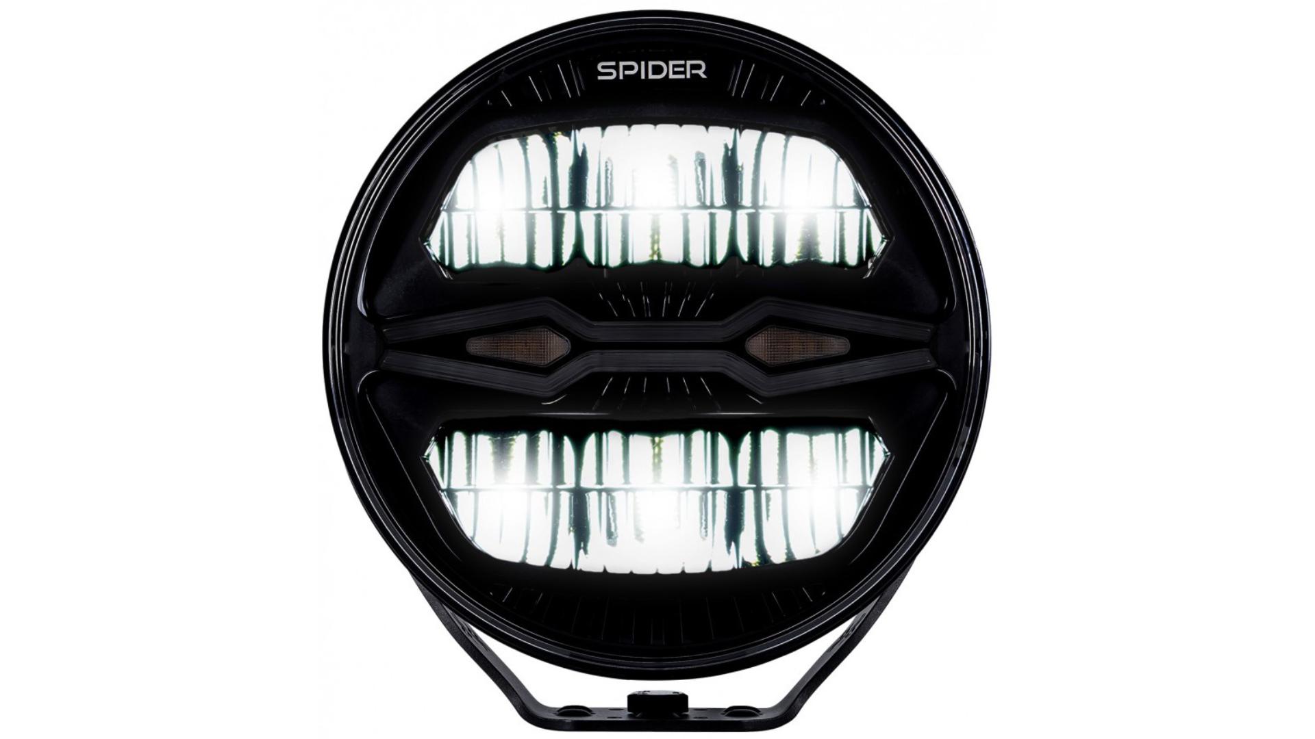 Fernlichtscheinwerfer X-Spider Ninja Strobe Halogen Weitstrahlend (LED, Rund)
