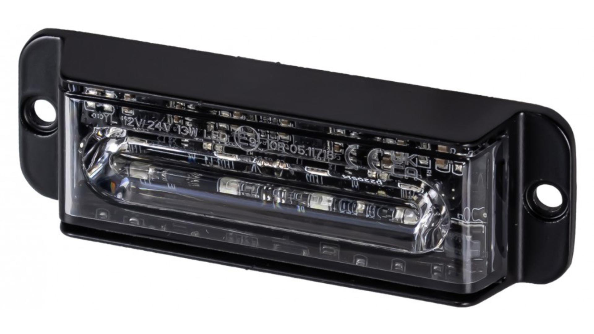 СТРОБОСКОПИЧЕСКИЙ ФОНАРЬ 4 x LED (СИНИЙ, 2 ШТ., ДЛЯ ПОЛИЦИИ / ПОЖАРНОЙ СЛУЖБЫ)