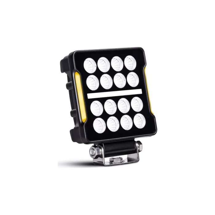 Phare de Travail 16 X LED Carré Bus Tracteur
