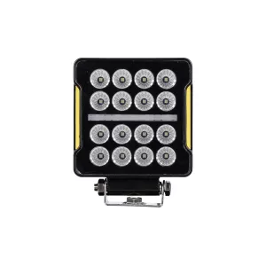 Work Lamp 16 X LED Square Bus Tractor