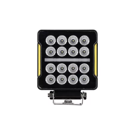 РАБОЧАЯ ФАРА 16 X LED КВАДРАТНЫЙ АВТОБУС ТЯГАЧ