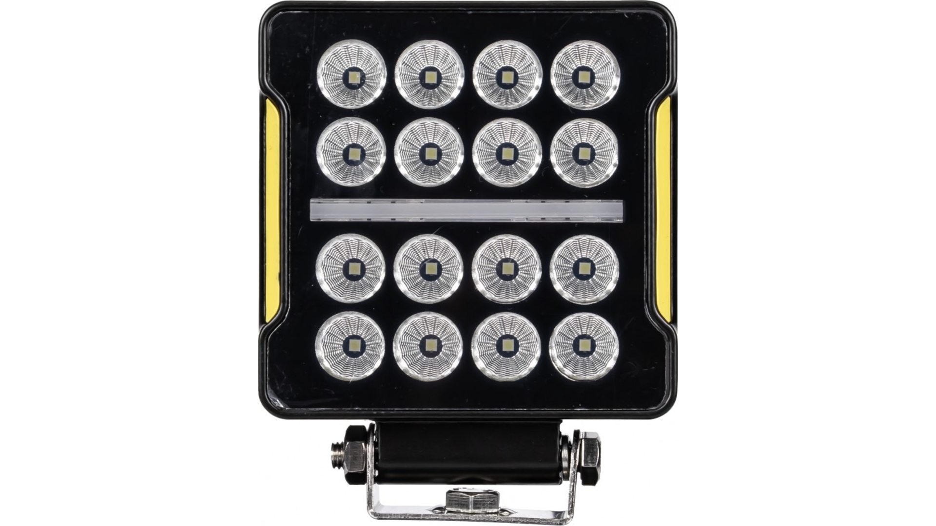 РАБОЧАЯ ФАРА 16 X LED КВАДРАТНЫЙ АВТОБУС ТЯГАЧ