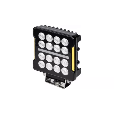Work Lamp 16 X LED Square Bus Tractor