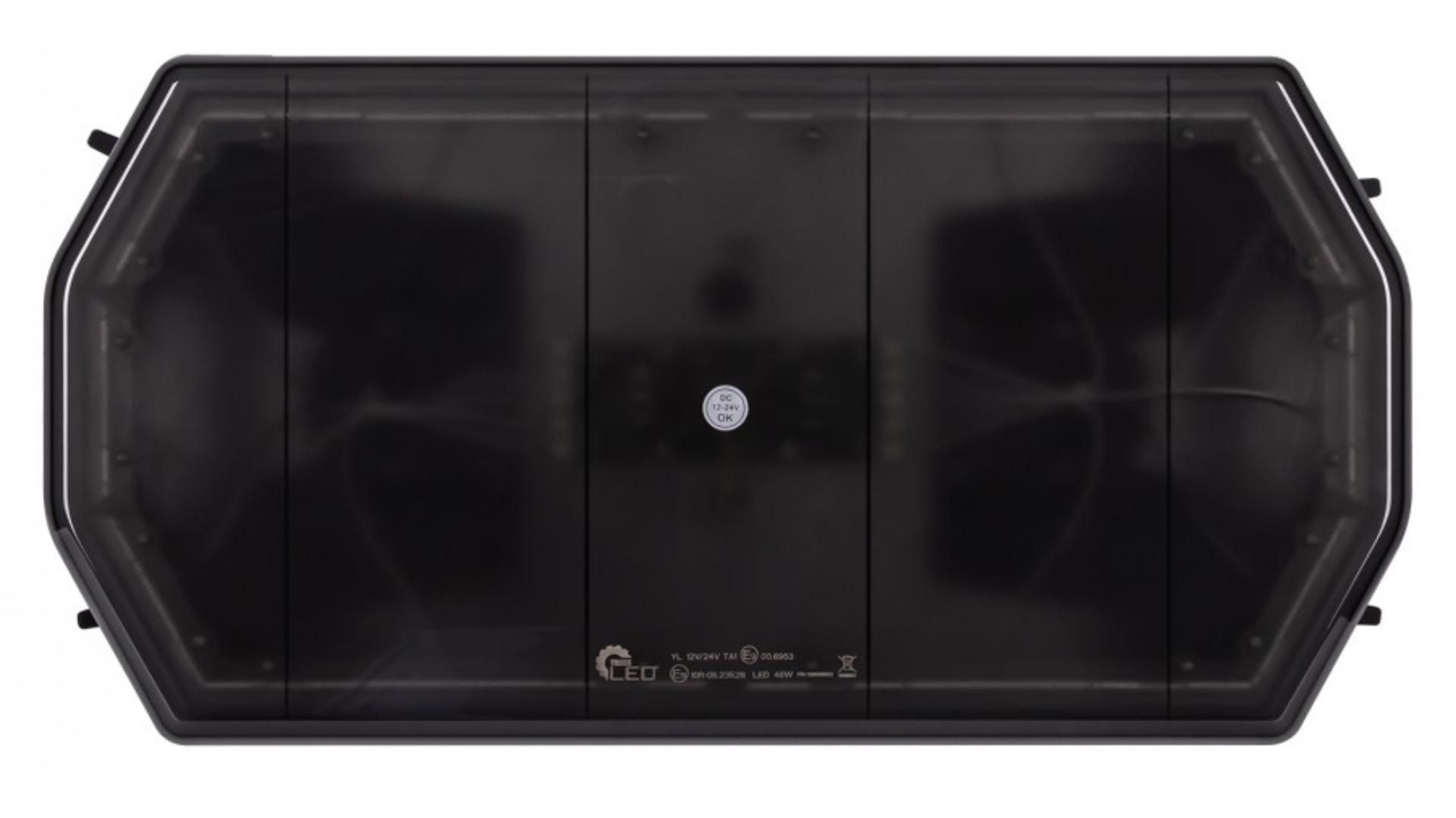 СВЕТОДИОДНАЯ СИГНАЛЬНАЯ БАЛКА 585x295mm R65 R10 Dark