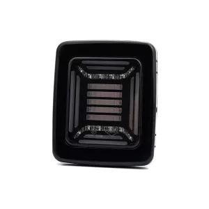Tail Lamp Cube 12 / 24V RH / LH (Neon LED, Black Frame)