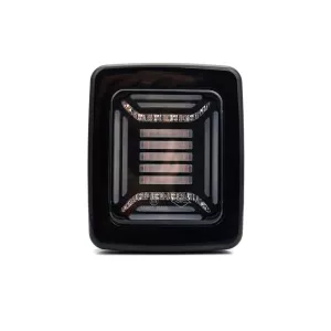 Lampa Zespolona Tylna Cube 12 / 24V Prawa / Lewa (Neon LED, Czarna Ramka)