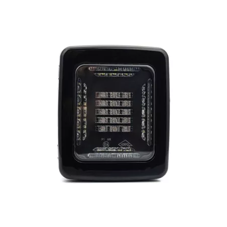 Lampa Zespolona Tylna Cube 12 / 24V Prawa / Lewa (LED, Czarna Ramka)