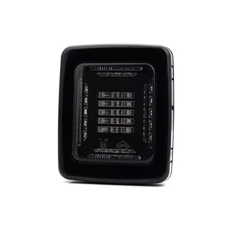 Feu Arrière Cube 12 / 24V Droit / Gauche (LED, Cadre Noir)