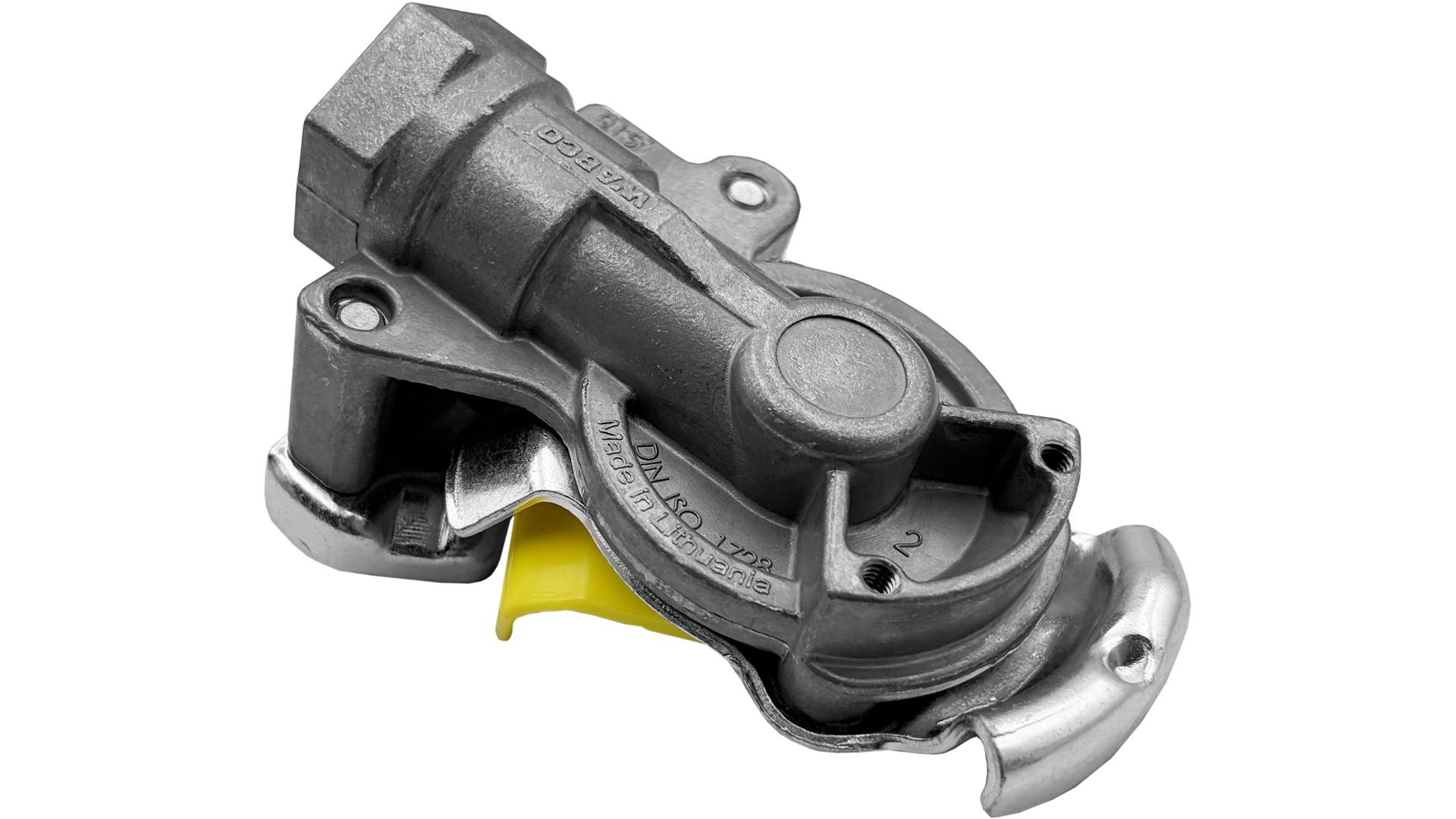 Pneumatischer Kupplungskopf M16 Hart Gelb