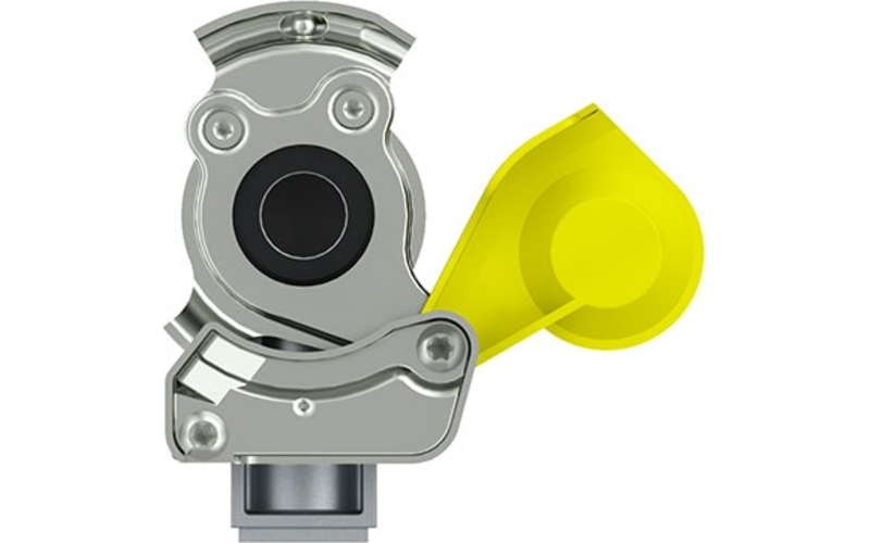 Tête D’accouplement Pneumatique M16 Rigide Jaune