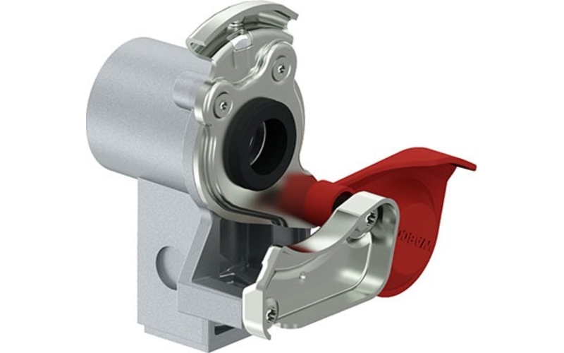 Tête D’accouplement Pneumatique M16 Rigide Rouge