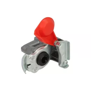 Cabeza de Acoplamiento Neumático M16x2 Blando Rojo