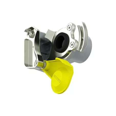 Tête D’accouplement Pneumatique M16 Souple Jaune