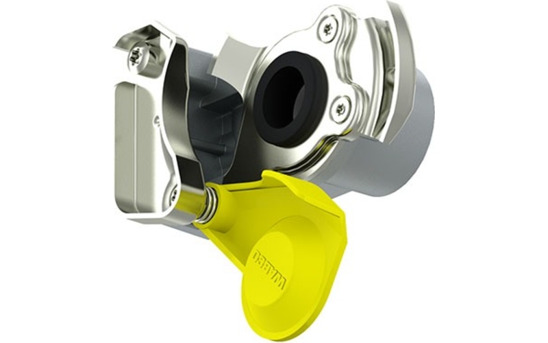 Tête D’accouplement Pneumatique M16 Souple Jaune