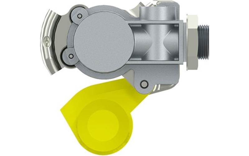 Tête D’accouplement Pneumatique M16 Souple Jaune