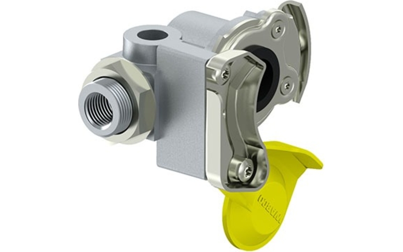 Tête D’accouplement Pneumatique M16 Souple Jaune