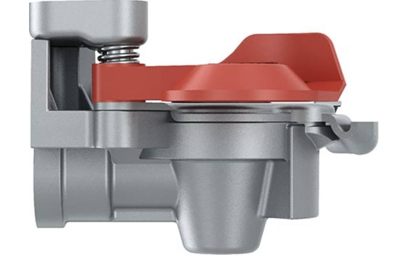 Pneumatic Coupling Head M16 Soft Red