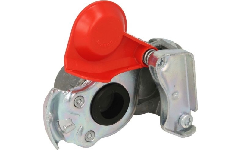Pneumatic Coupling Head M16 Soft Red