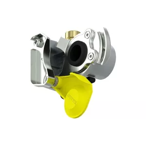Pneumatic Coupling Head M24x1.5 Yellow With Filter