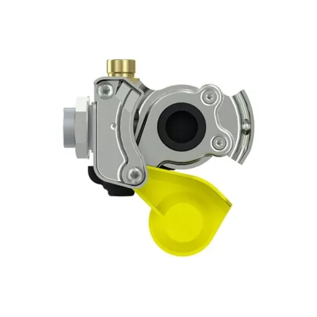 Pneumatic Coupling Head M24x1.5 Yellow With Filter