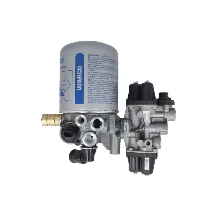 Iveco Sécheur D’air / Dessiccateur D’air Avec Valve / Vanne à 4 Circuits