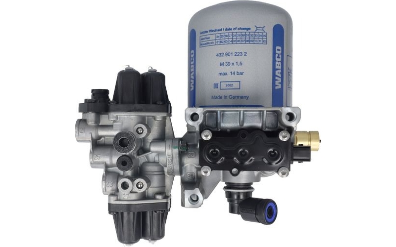 Iveco Sécheur D’air / Dessiccateur D’air Avec Valve / Vanne à 4 Circuits