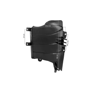 Scania 4 CR Coin de Cabine / Carénage de Cabine Intérieur Gauche (Ouïe)
