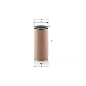 Elemento Secundario del Filtro de Aire Stralis / Trakker / T-Way / X-Way