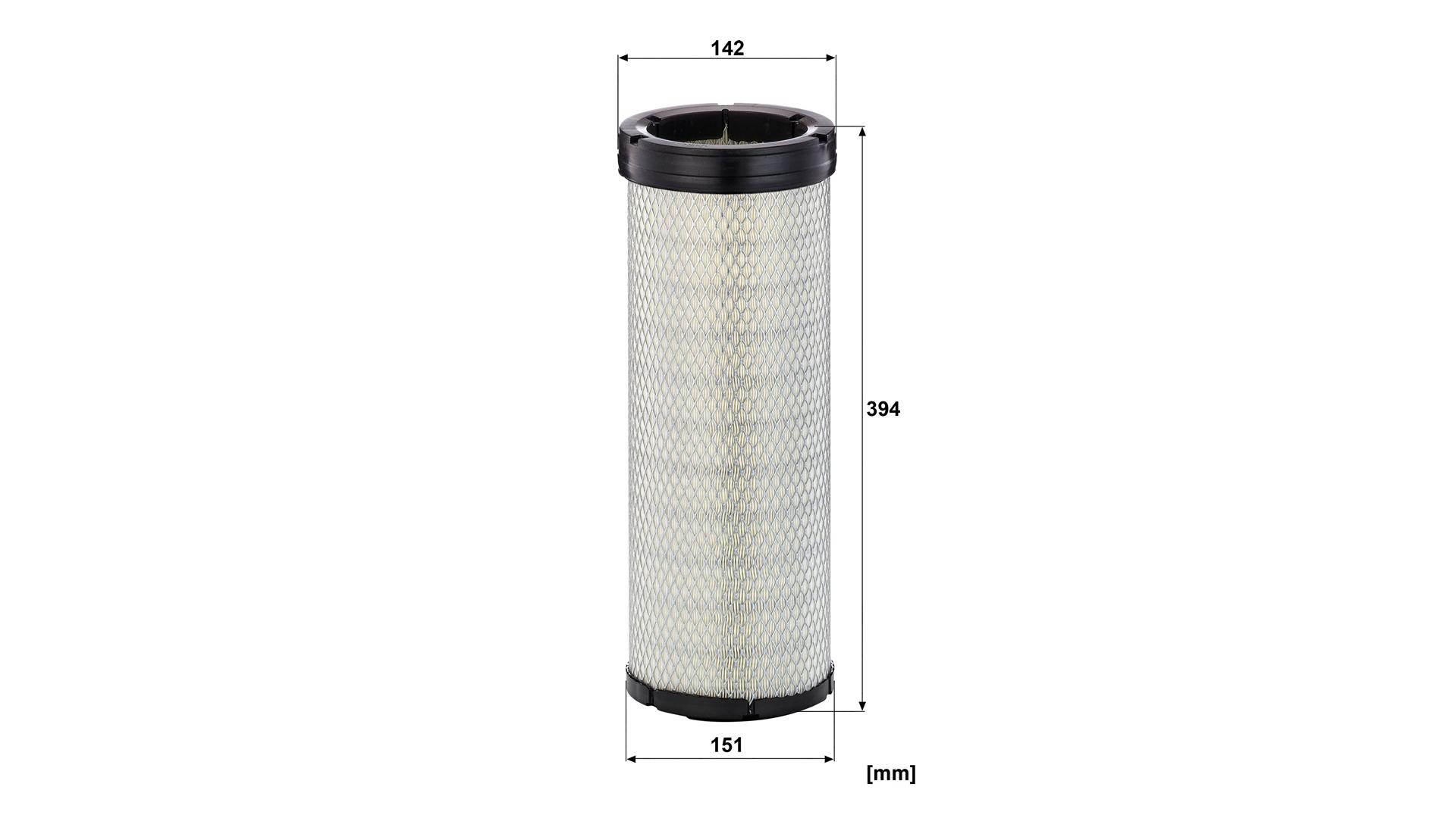 Secondary Air Filter Element New Holland / John Deere