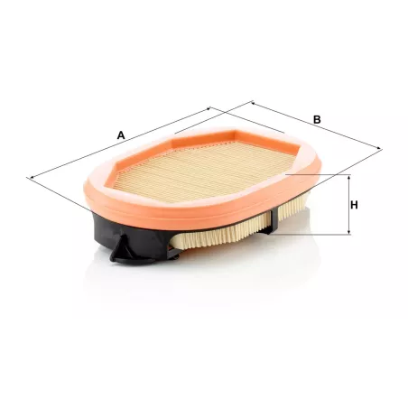 Secondary Air Filter Element Claas / Deutz