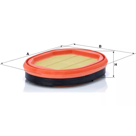 Elemento Secundario del Filtro de Aire Claas