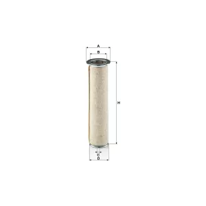Secondary Air Filter Element Case IH / Deutz / John Deere / Landini / Massey Ferguson / New Holland