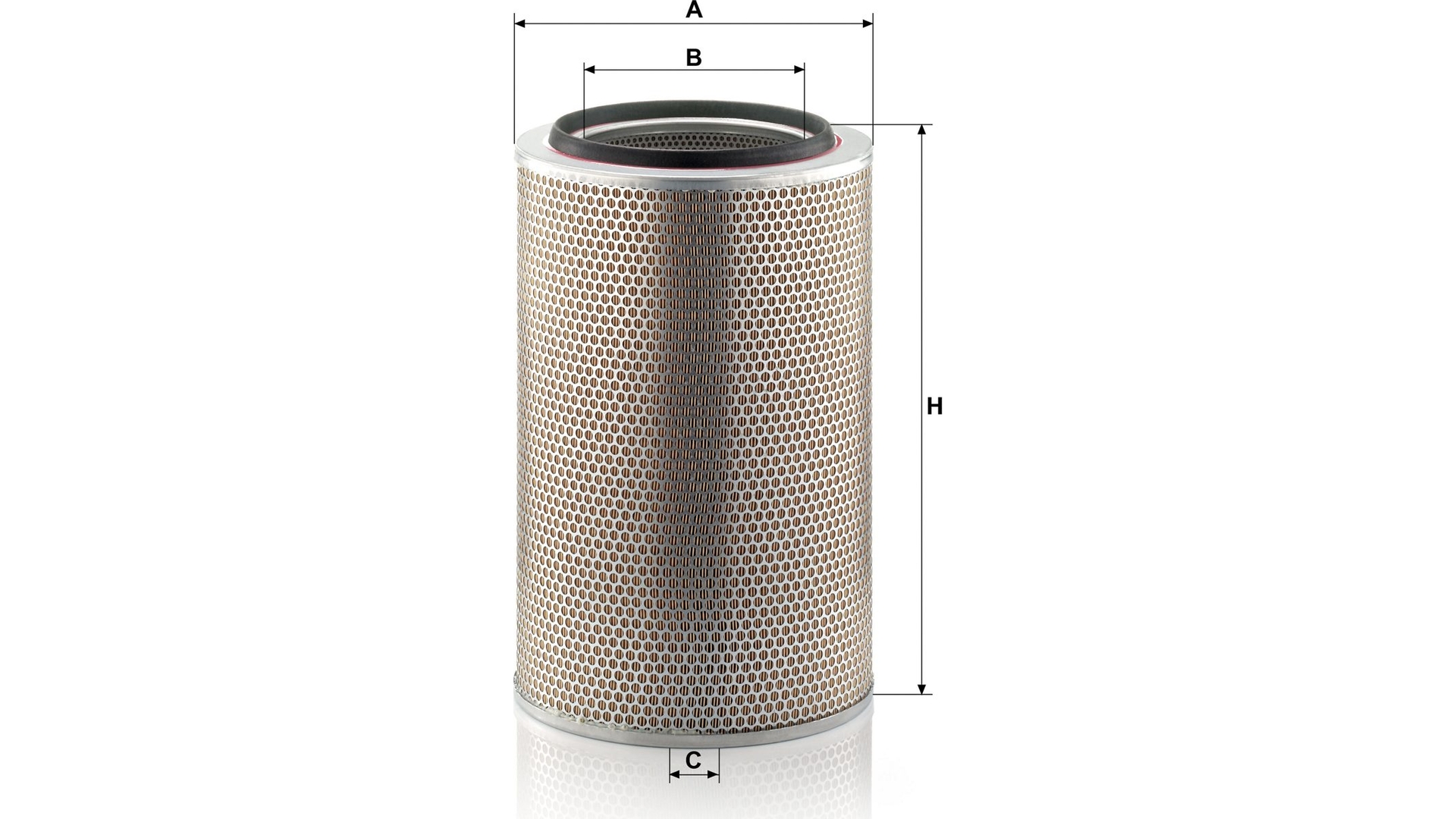 Luftfilter Mercedes Mk / NG / SK / Setra