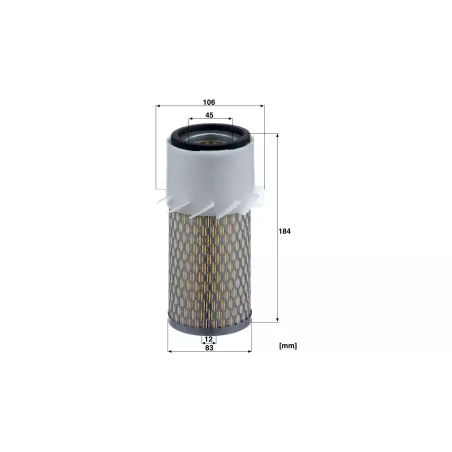 Air Filter Case IH / John Deere / Landini / Massey Ferguson