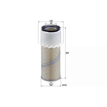 Air Filter Case IH / Deutz / John Deere / Massey Ferguson
