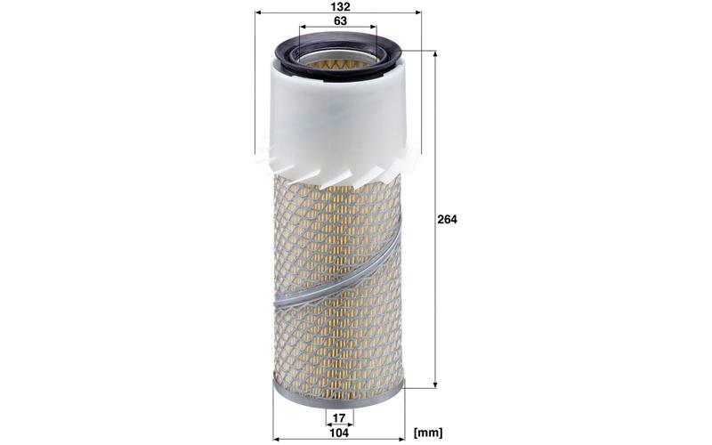 Air Filter Case IH / Deutz / John Deere / Massey Ferguson
