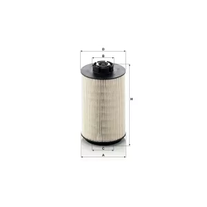 Filtro de Combustible Volvo FE / FL / Renault Midlum / Premium / Deutz / Fendt