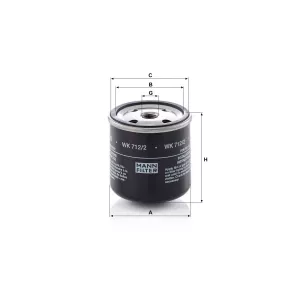 Kraftstofffilter Iveco Daily / Fendt Vario / Farmer / Deutz