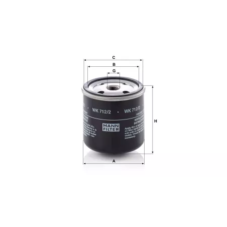 Fuel Filter Iveco Daily / Fendt Vario / Farmer / Deutz